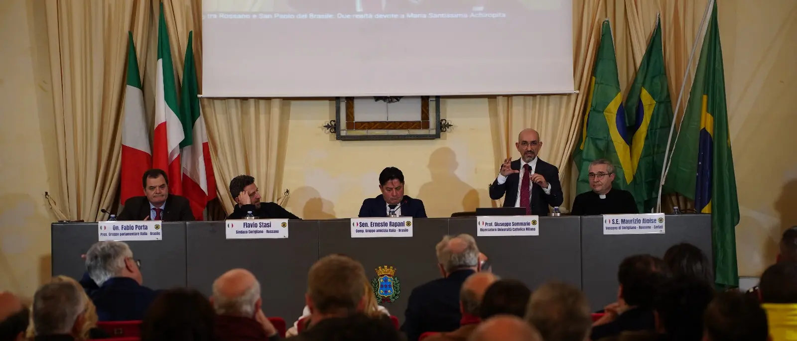 Rossano e San Paolo del Brasile unite dalla fede: proposto un gemellaggio tra le due città