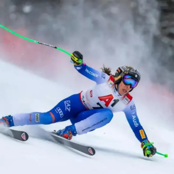 Sci alpino, l’azzurra Federica Brignone terza nel superG di St.Anton\n