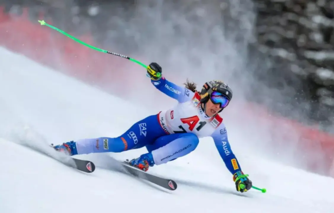 Sci alpino, l’azzurra Federica Brignone terza nel superG di St.Anton\n