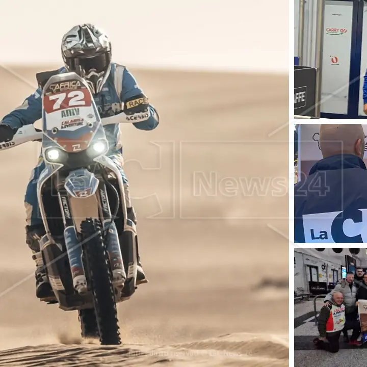 Carmelo Palmer, il primo calabrese a gareggiare alla Monaco-Dakar “Africa Eco Race” è tornato a casa: «Bellissima accoglienza»\n