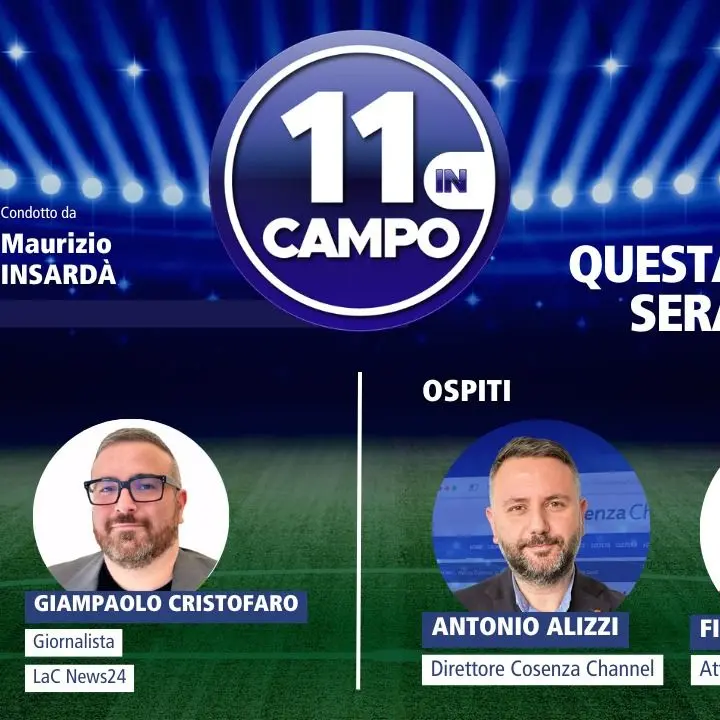 L’attaccante\u00A0del Catanzaro Filippo Pittarello ospite di 11 in campo su LaC Tv: appuntamento alle 21.30\n