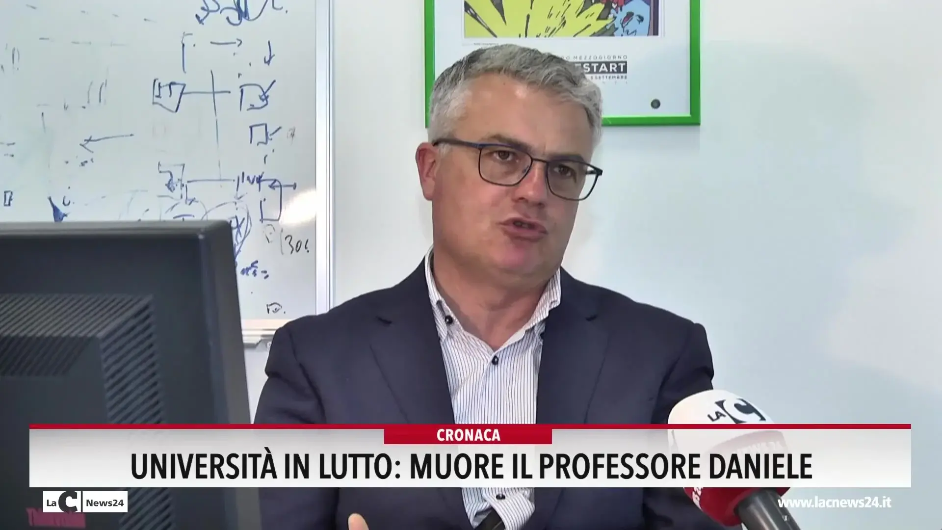 Università in lutto, muore il professor Daniele