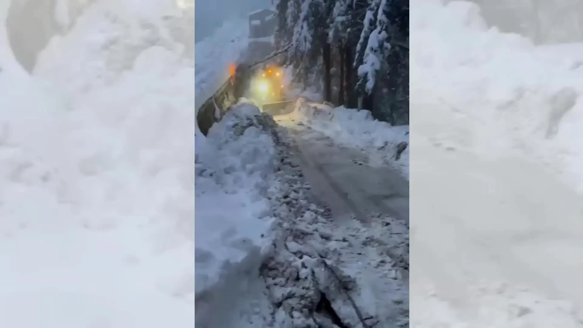 La neve imbianca Corigliano Rossano: chiuse le strade montane