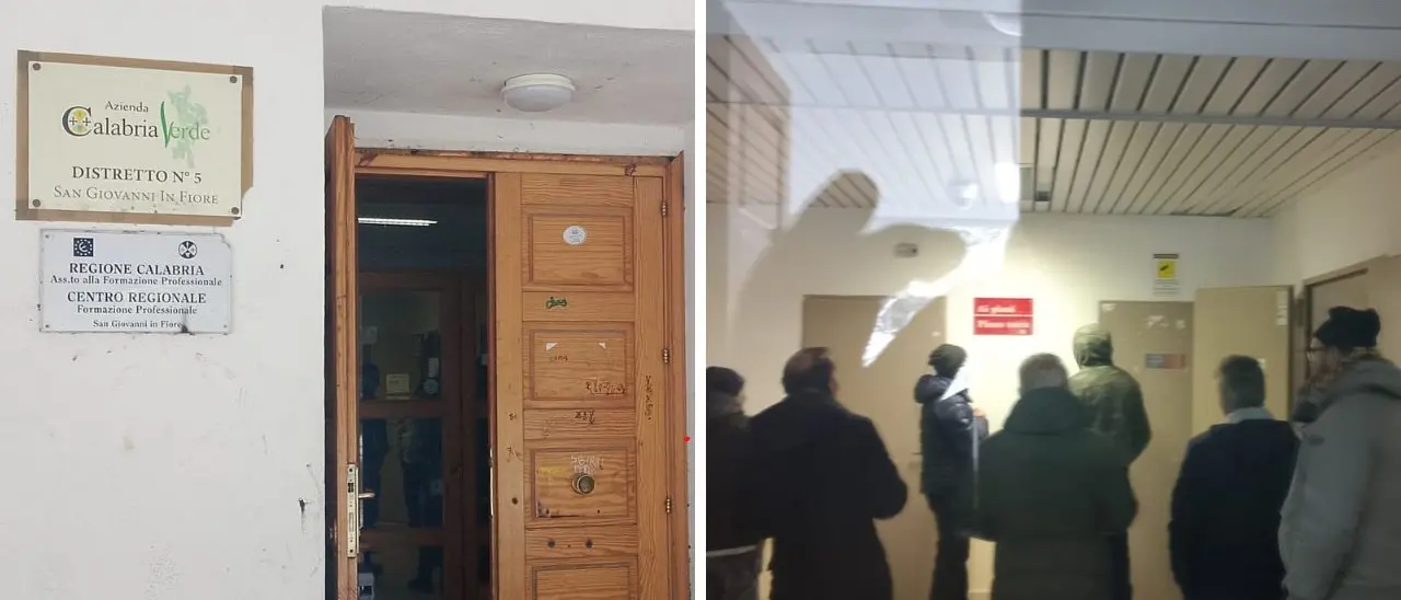 San Giovanni in Fiore, i lavoratori dell’ex Legge 15 occupano il distretto di Calabria Verde\n