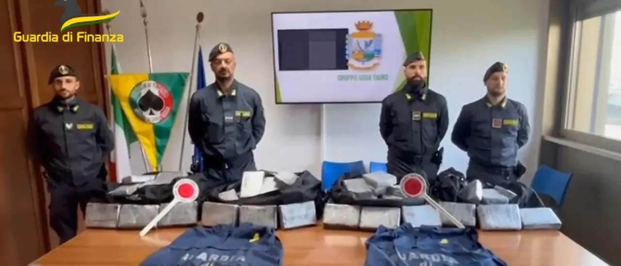 Sequestrati al porto di Gioia Tauro 110 chili di cocaina purissima, era nascosta in un container che trasportava bobine di carta\n