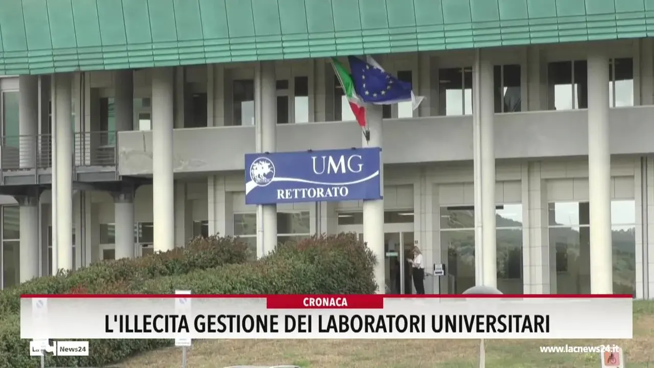 Illecita gestione dei laboratori universitari, 11 arresti a Catanzaro