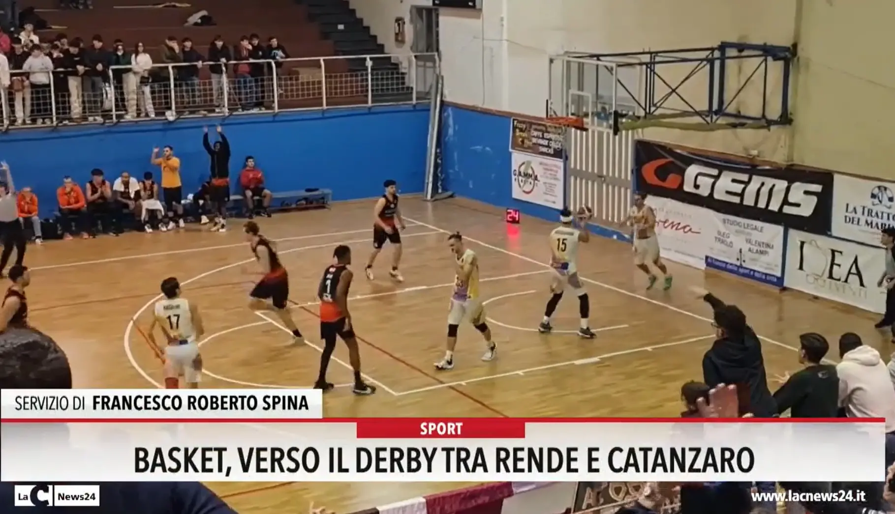 Basket, verso il derby tra Rende e Catanzaro