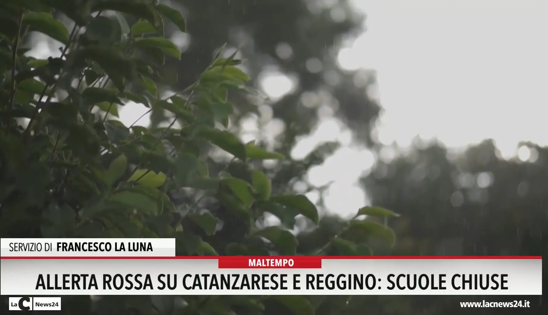 Allerta rossa in Calabria, scuole chiuse