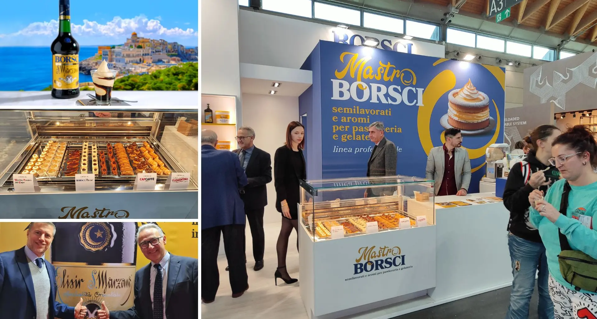 Tradizione e innovazione, l’Elisir Borsci S. Marzano protagonista al Salone internazionale della gelateria\n