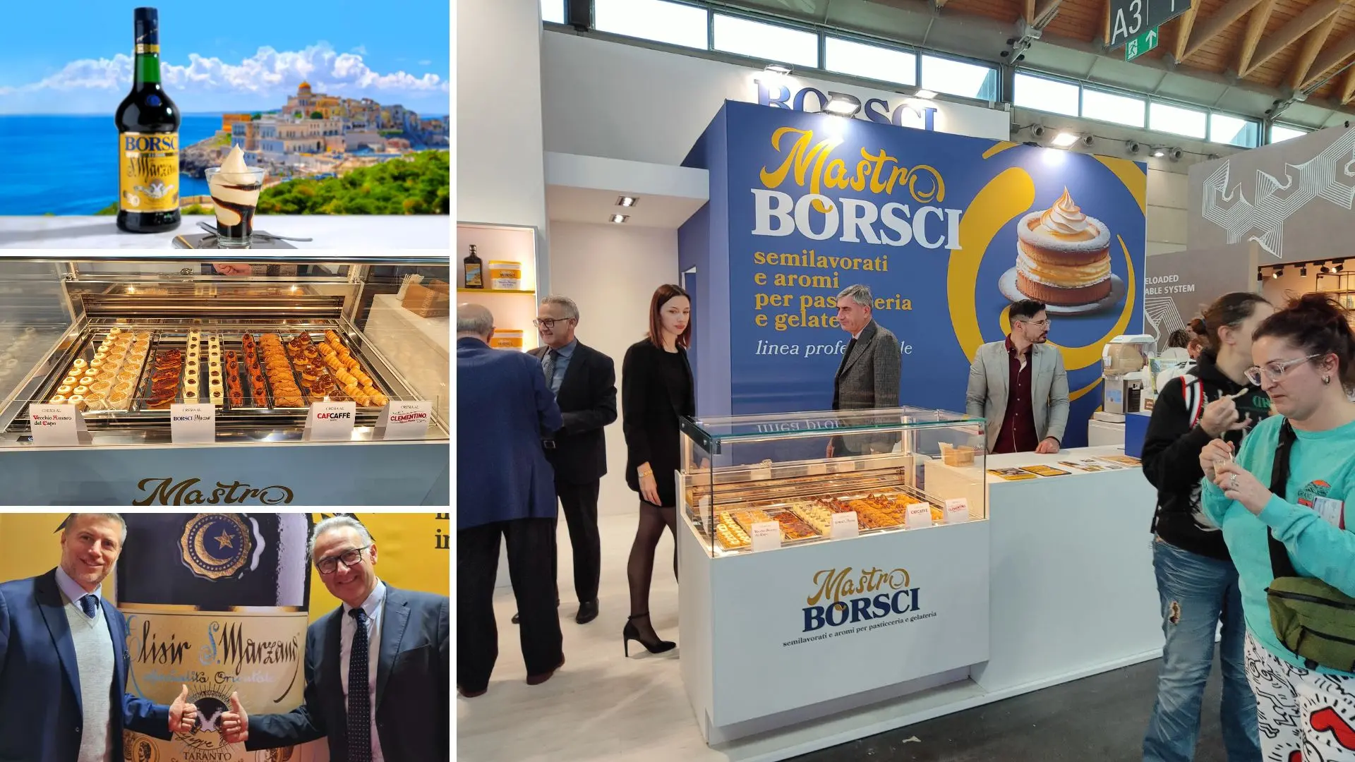 Tradizione e innovazione, l’Elisir Borsci S. Marzano protagonista al Salone internazionale della gelateria\n