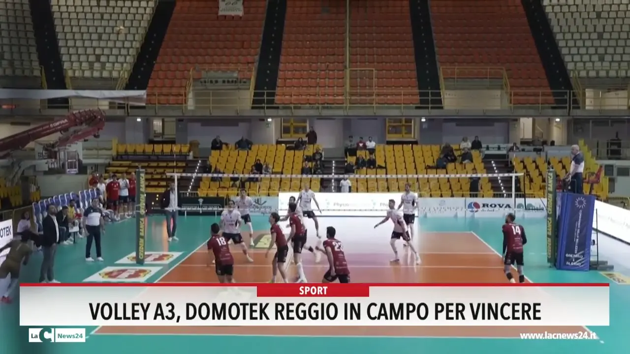 Volley A3, Domotek Reggio in campo per vincere