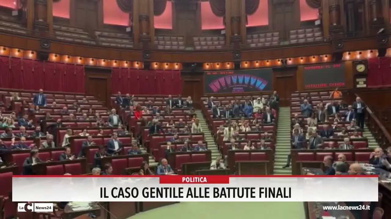 Il caso Gentile alle battute finali