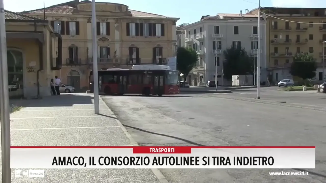 Amaco, il Consorzio autolinee si tira indietro