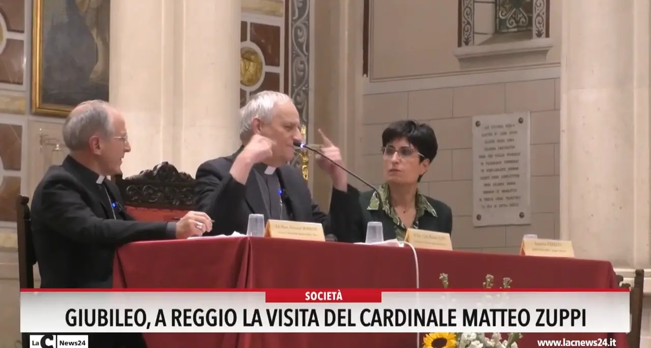 Giubileo, a Reggio la visita del cardinale Matteo Zuppi