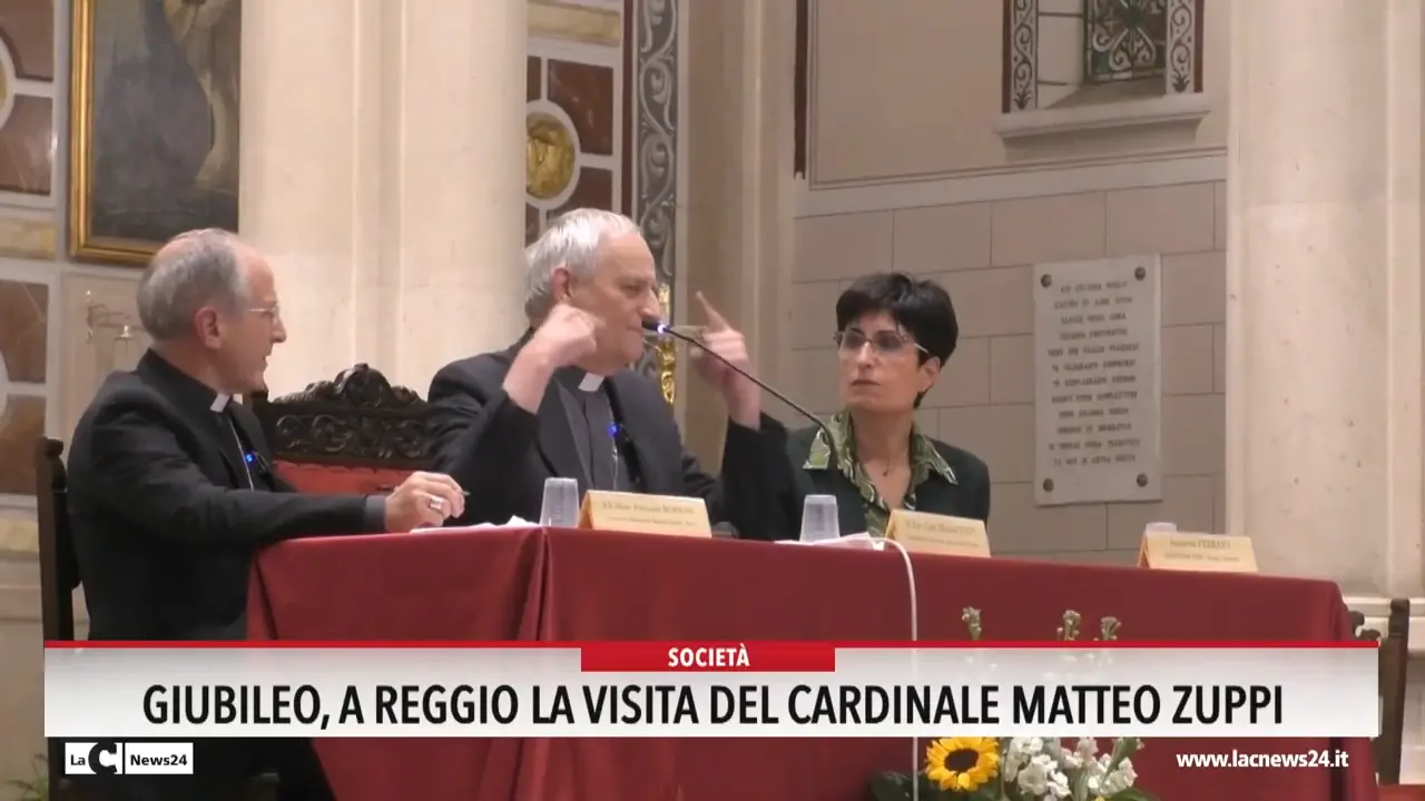 Giubileo, a Reggio la visita del cardinale Matteo Zuppi