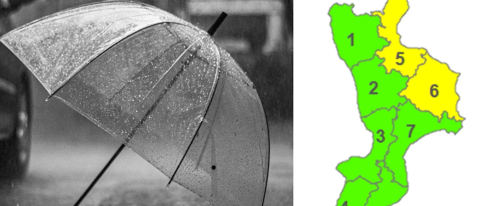 Allerta da arancione a verde in Calabria, il maltempo allenta la morsa. La ProCiv: «Situazione in netto miglioramento»\u00A0- LIVE\n