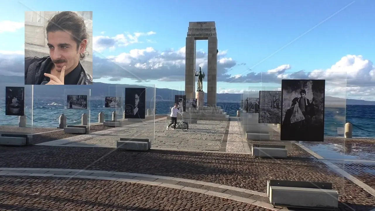 <p>La mostra &quot;Senza fine&quot; con le fotografie di Letizia Battaglia all&#39;arena dello Stretto Ciccio Franco di Reggio e nel riquadro il nipote Matteo Sollima</p>\\n
