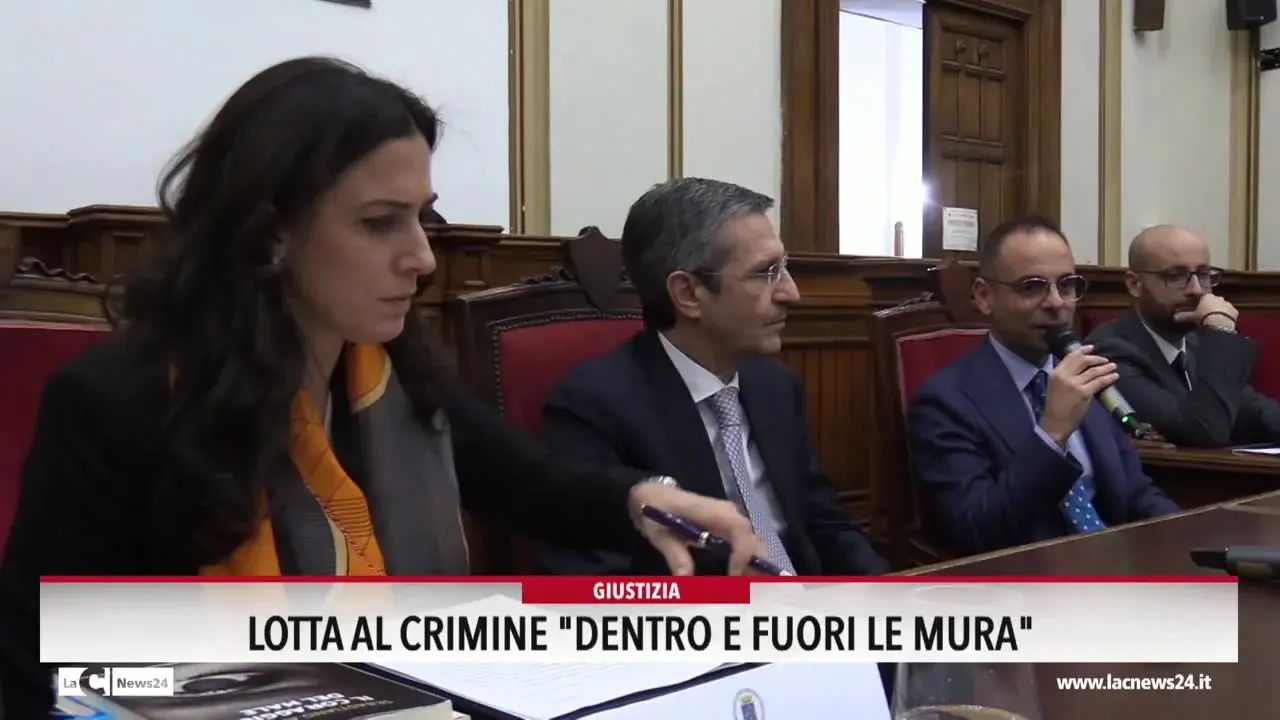 Lotta al crimine \"Dentro e fuori le mura\"