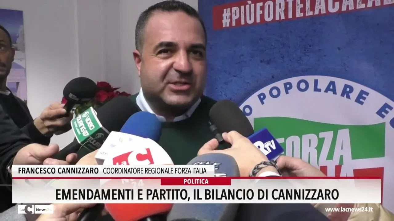 Emendamenti e partito, il bilancio di Cannizzaro