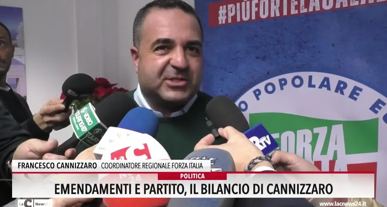 Emendamenti e partito, il bilancio di Cannizzaro