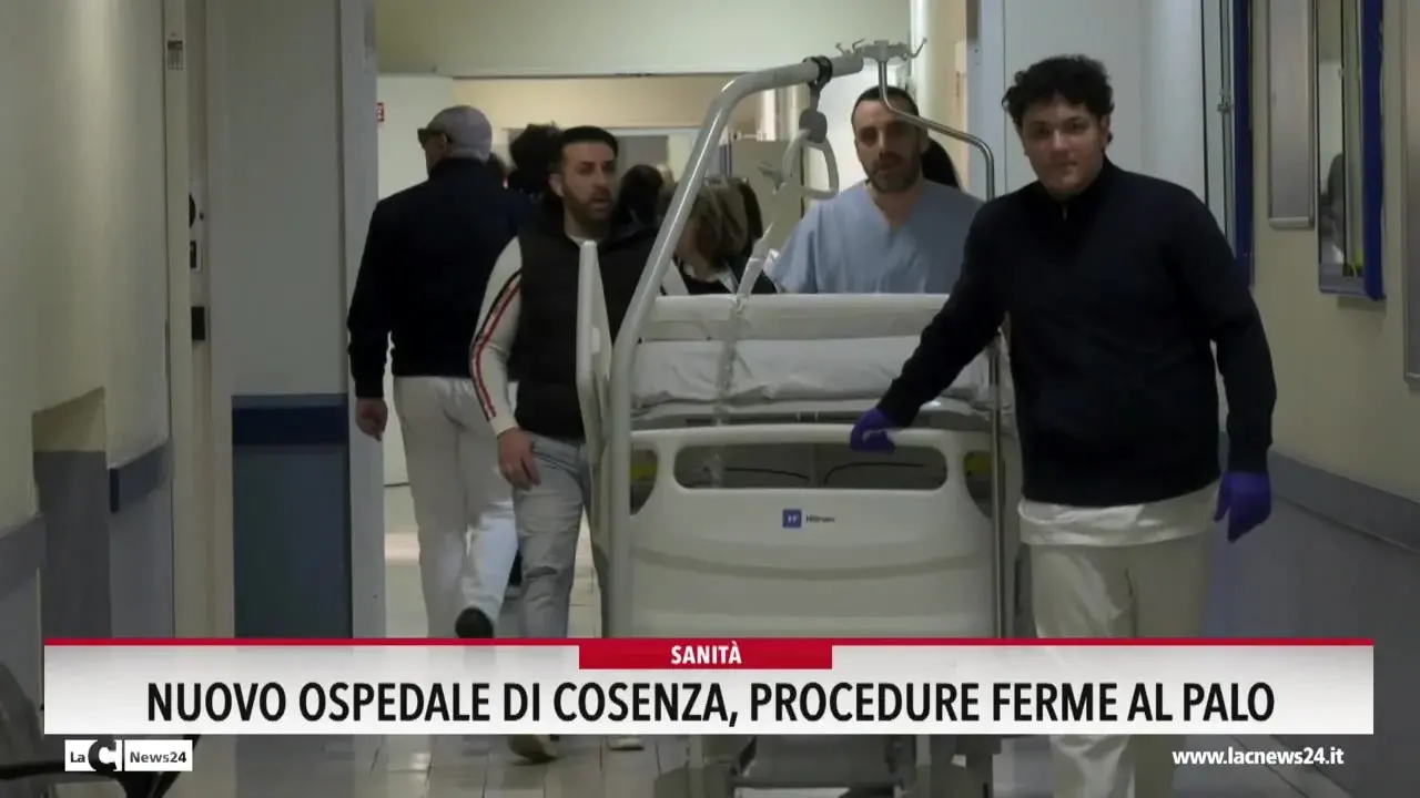 Nuovo ospedale di Cosenza, procedure ferme al palo