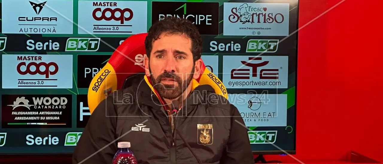 Catanzaro-Pisa 0-0, Caserta si complimenta con la squadra: «Grande prestazione dei ragazzi, ai punti avremmo meritato di più»\n