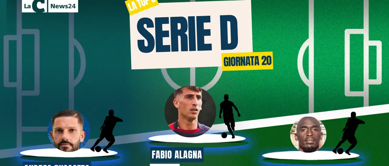 Serie D, Alagna regala il derby alla Vibonese: completano la Top 3 della 20esima giornata Russotto (Siracusa) e Mokulu (Acireale)