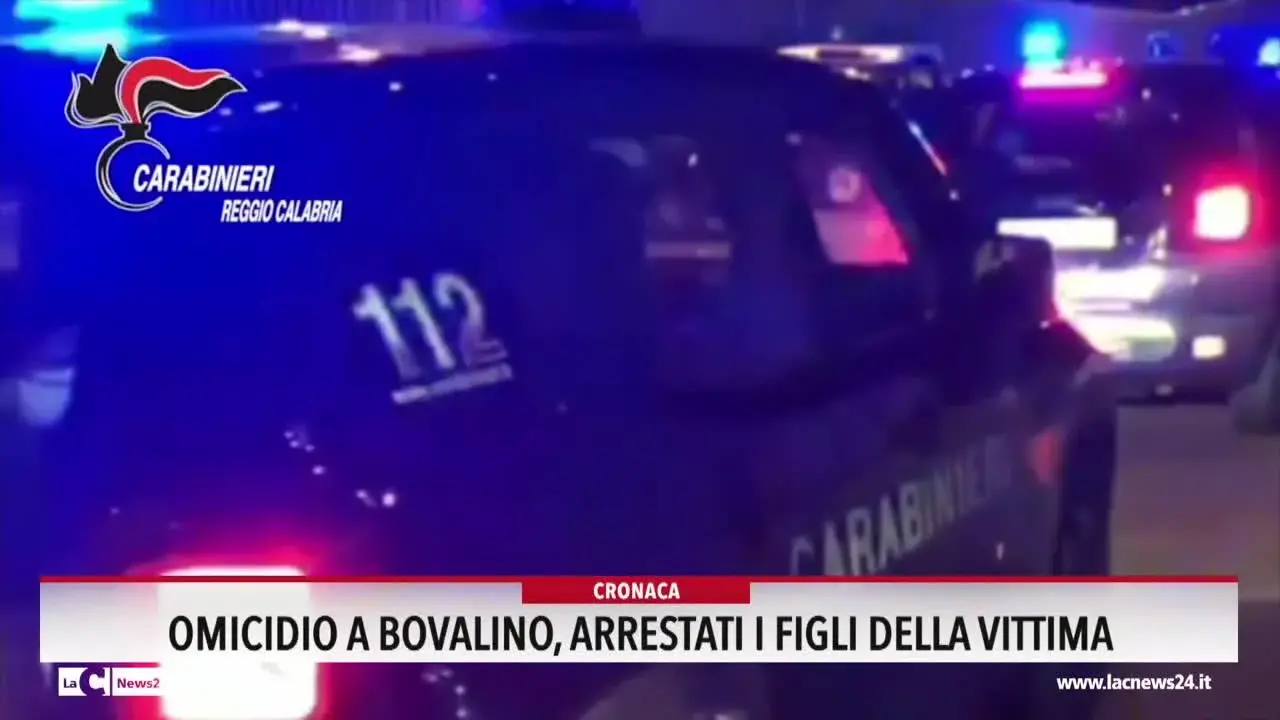 Omicidio a Bovalino, arrestati i figli della vittima