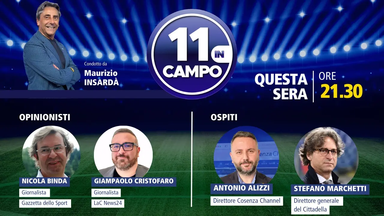 11 in Campo, la 22esima giornata del campionato di Serie B al centro della nuova puntata: appuntamento alle 21.30