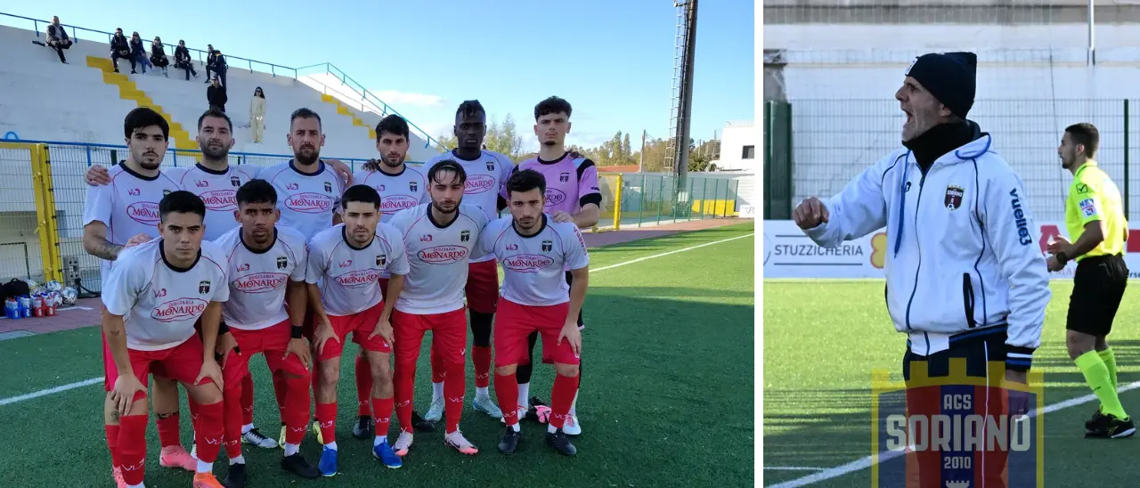 Eccellenza, il Soriano torna a sorridere. Battuto a domicilio il Praiatortora. Figliomeni: «Fatta una prova di carattere»