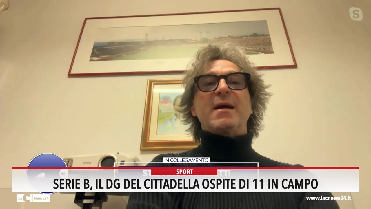 Serie B, il dg del Cittadella ospite di 11 in campo