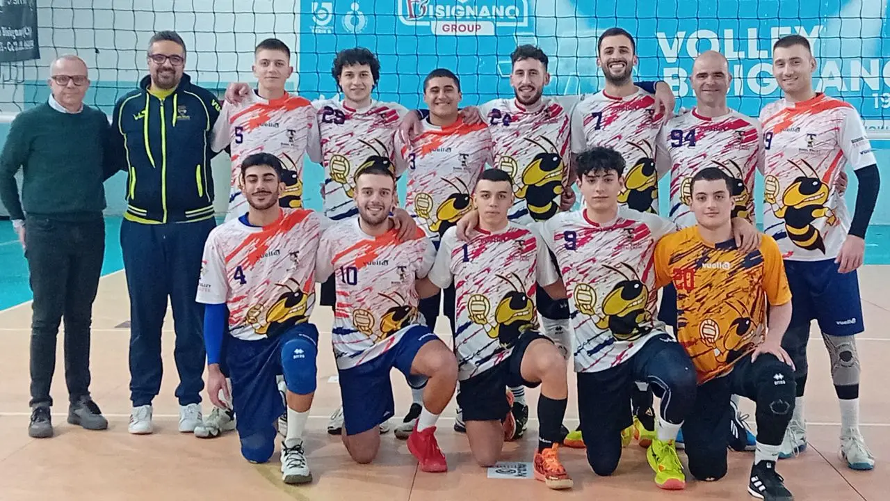 La formazione del Volley Taurianova