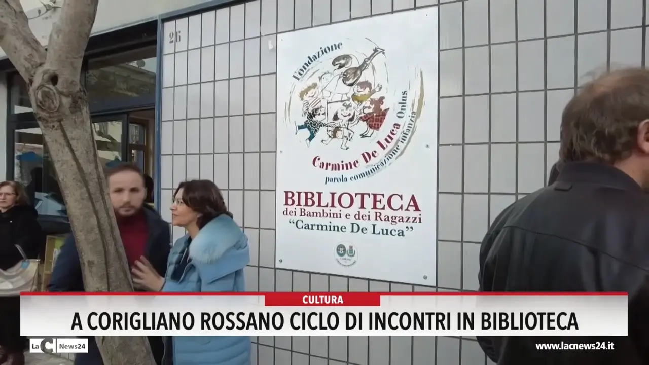 A Corigliano Rossano ciclo di incontri in biblioteca