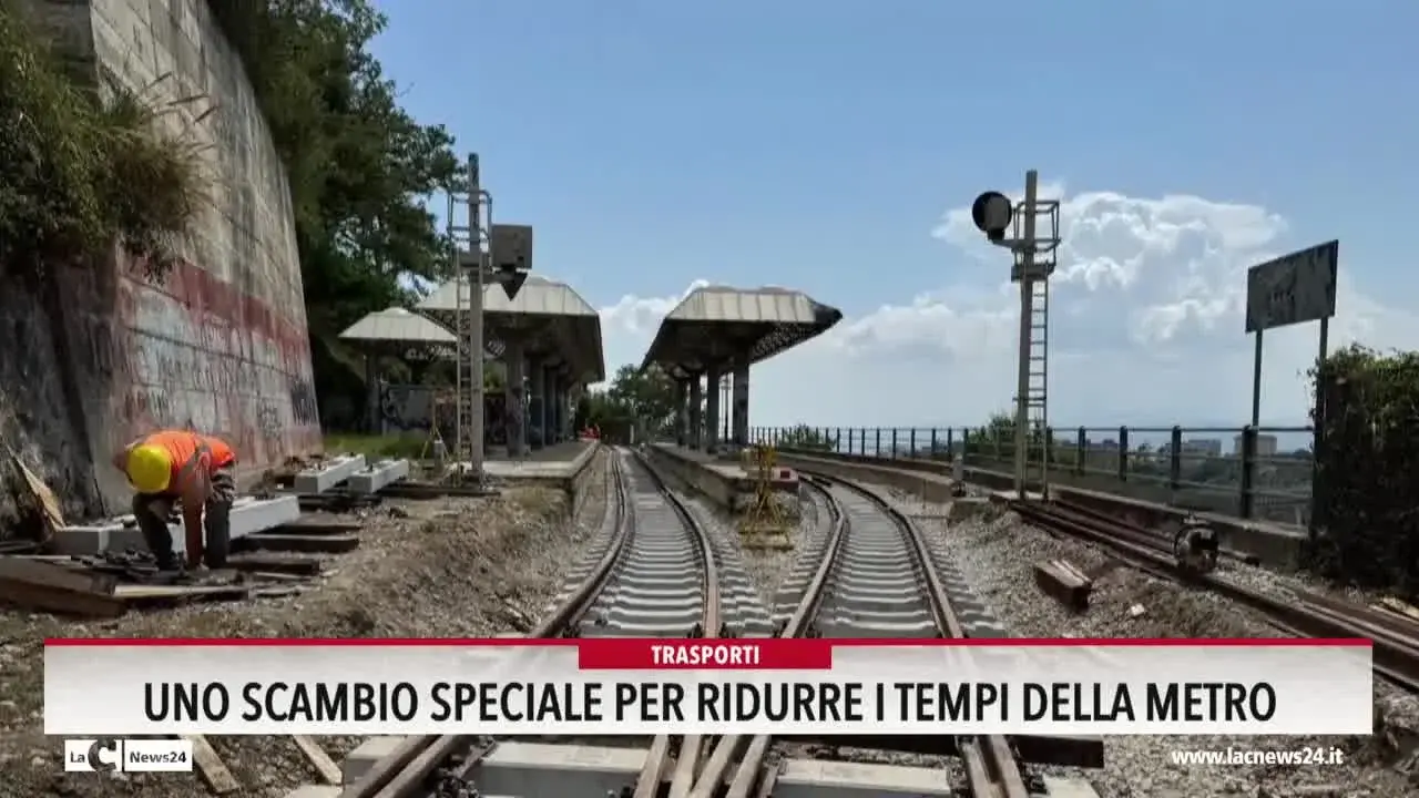 Uno scambio speciale per ridurre i tempi della metro