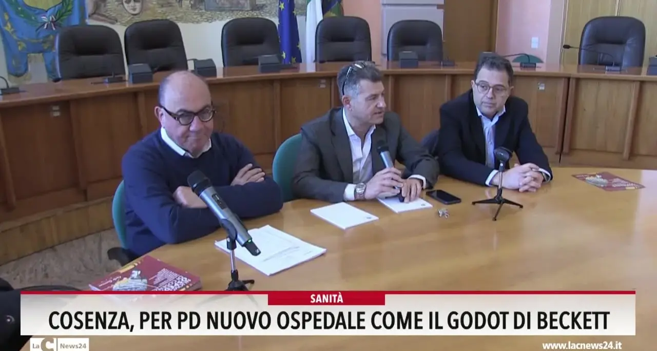 Cosenza, per Pd nuovo ospedale come il Godot di Beckett