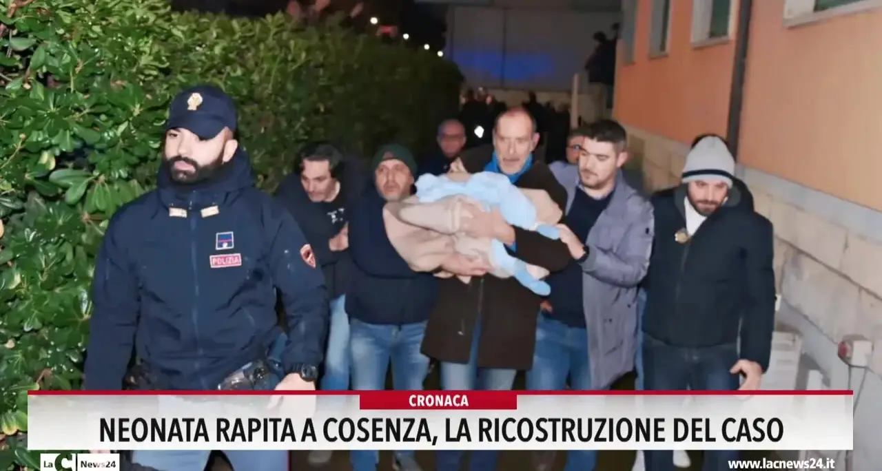 Neonata rapita a Cosenza, la ricostruzione del caso