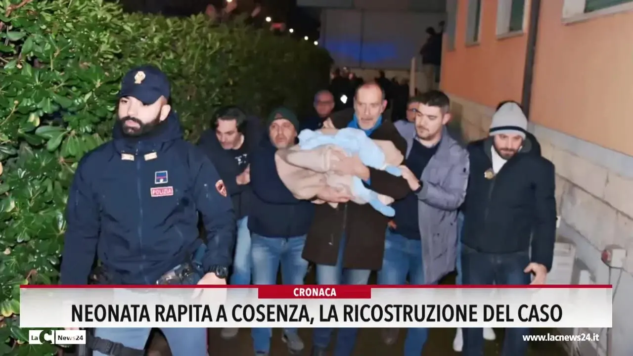 Neonata rapita a Cosenza, la ricostruzione del caso