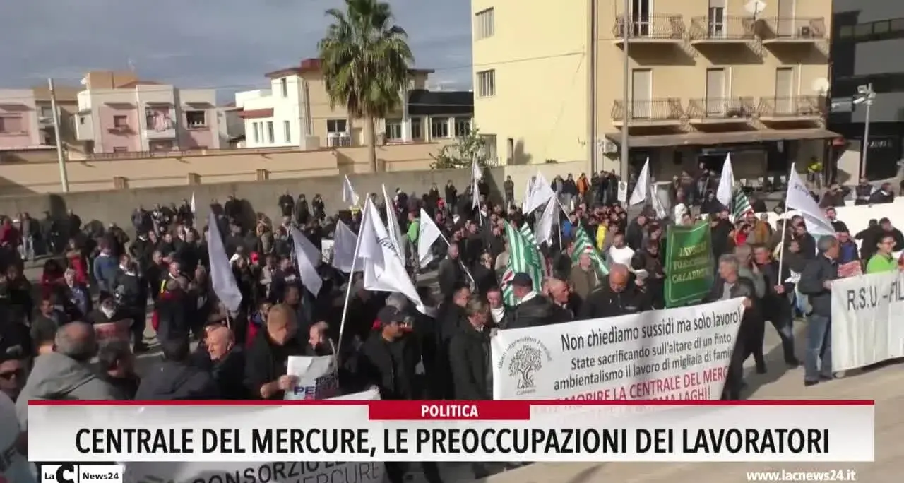 Centrale del Mercure, le preoccupazioni dei lavoratori