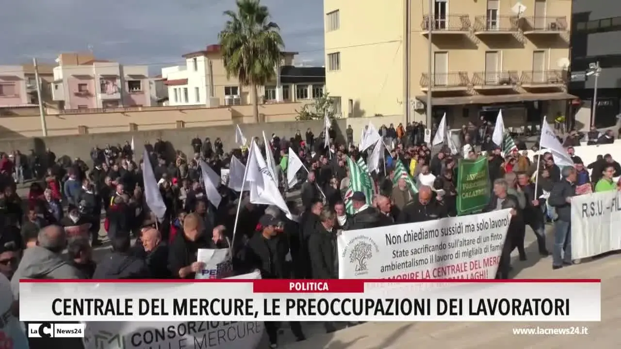 Centrale del Mercure, le preoccupazioni dei lavoratori