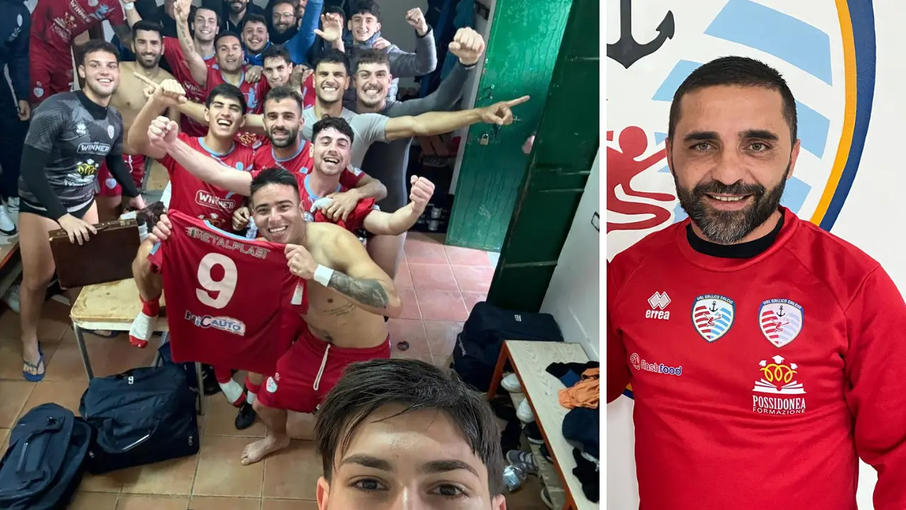 Promozione B, in casa Val Gallico la cura Corapi sembra funzionare. Dal suo arrivo la squadra è virtualmente prima in classifica