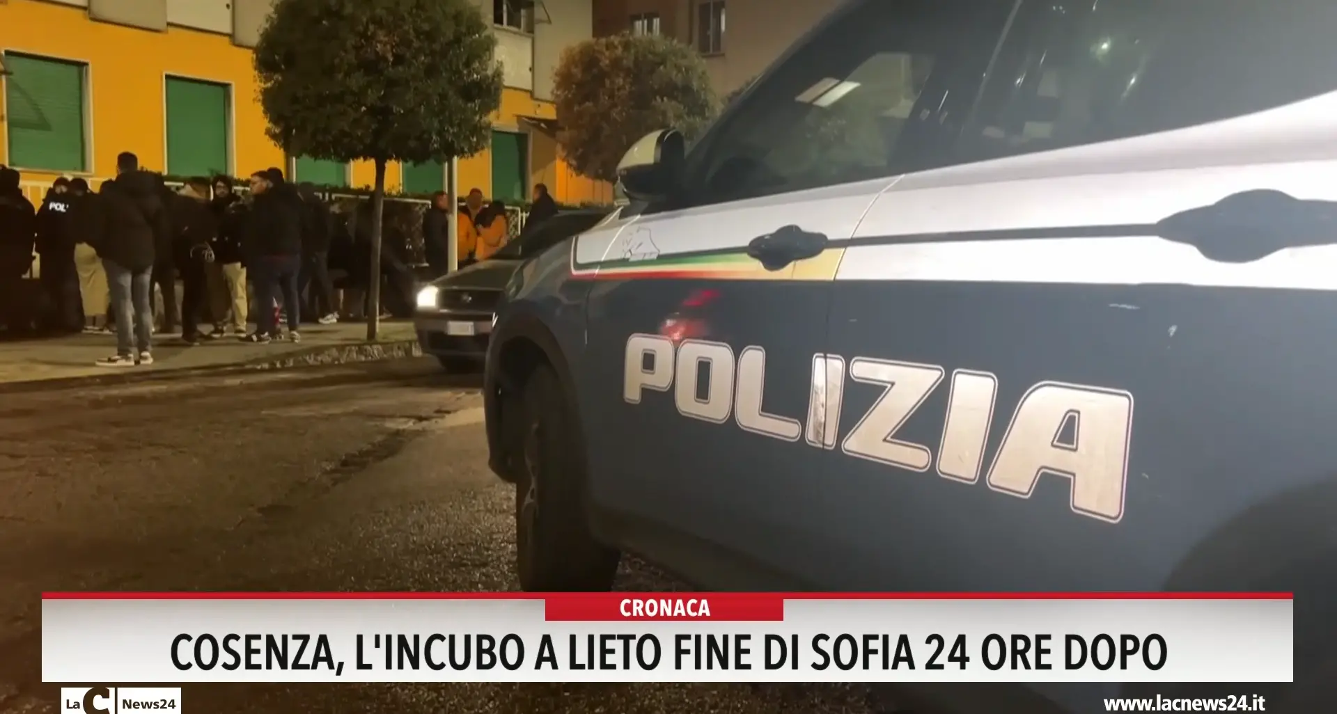 Cosenza, l'incubo a lieto fine di Sofia ventiquattro ore dopo