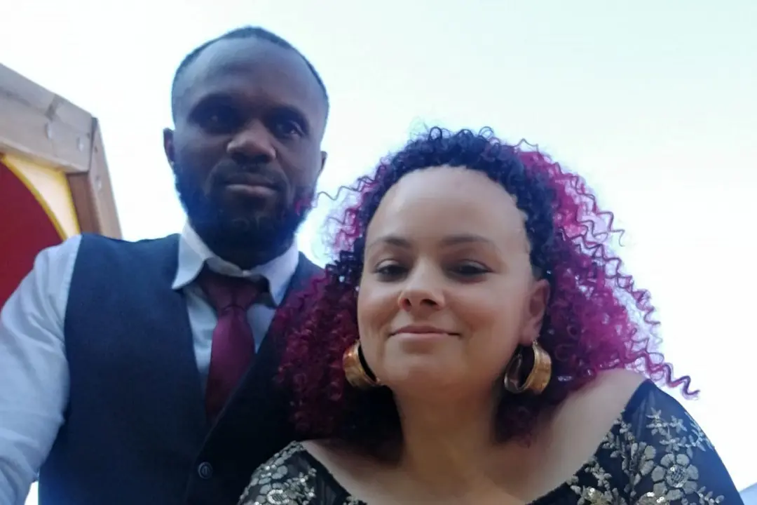 Moses Omogo e Rosa Vespa