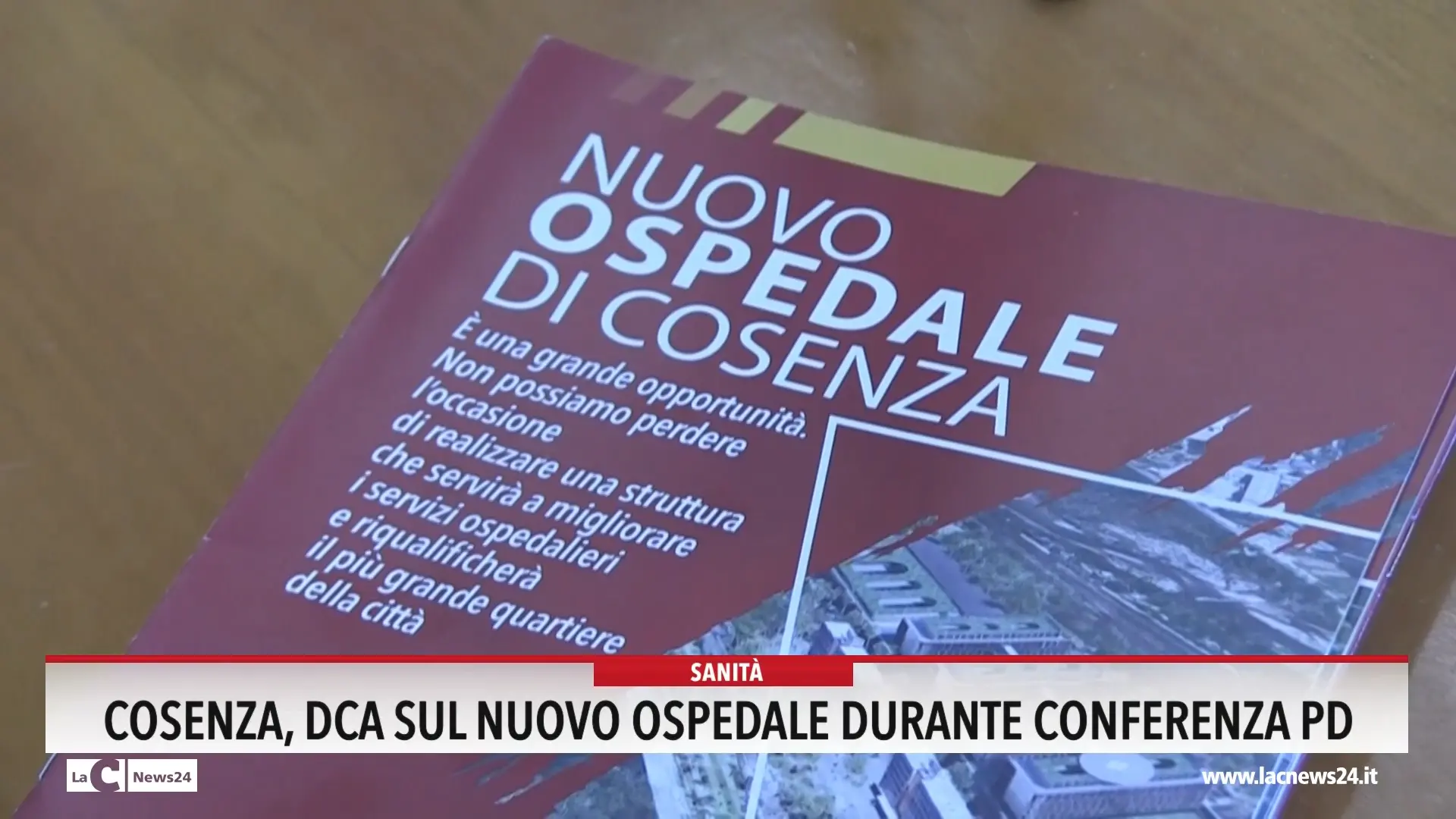 Cosenza, Dca sul nuovo ospedale durante la conferenza