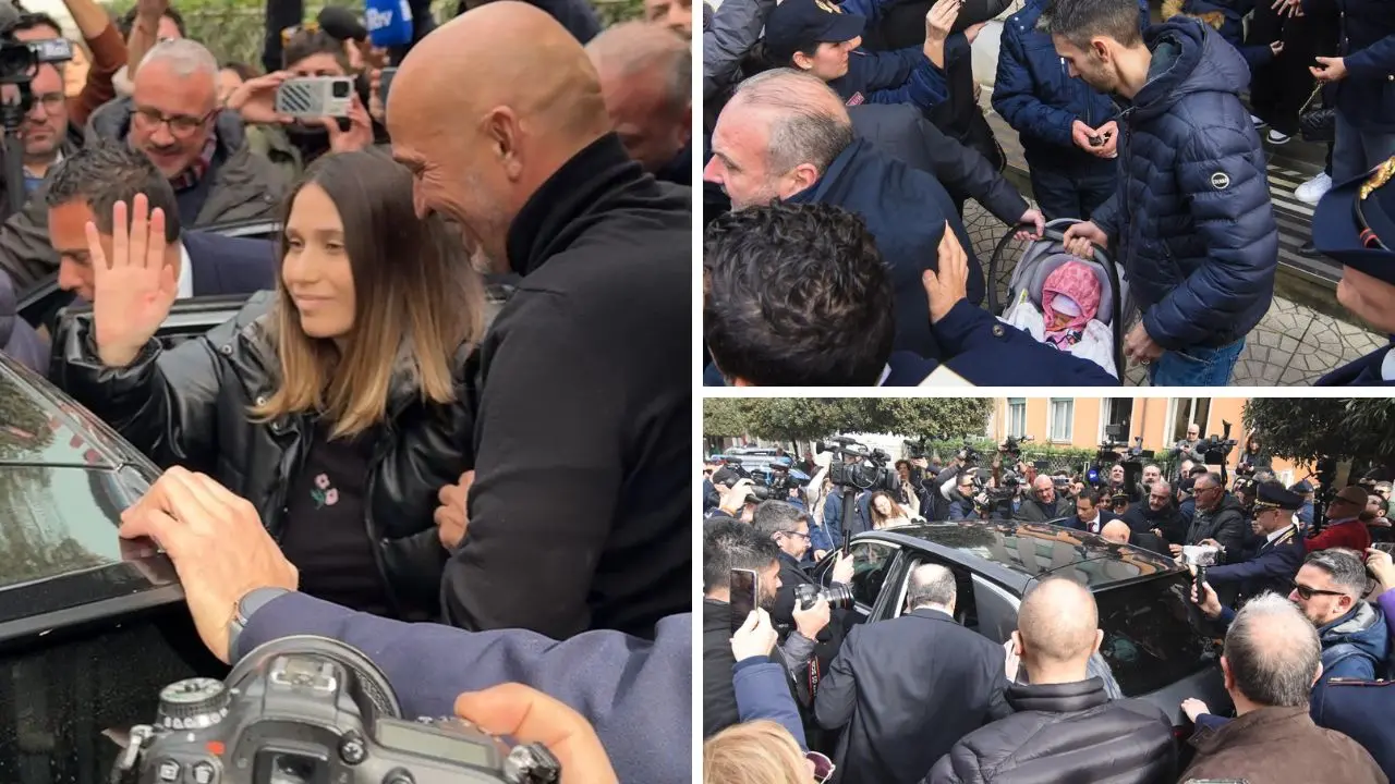 Neonata rapita e ritrovata a Cosenza, la piccola Sofia e sua madre tornano a casa: «Grazie agli angeli della Polizia»\n