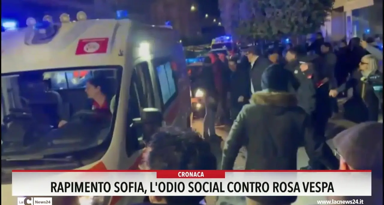 Rapimento di Sofia, l'odio social contro Rosa Vespa