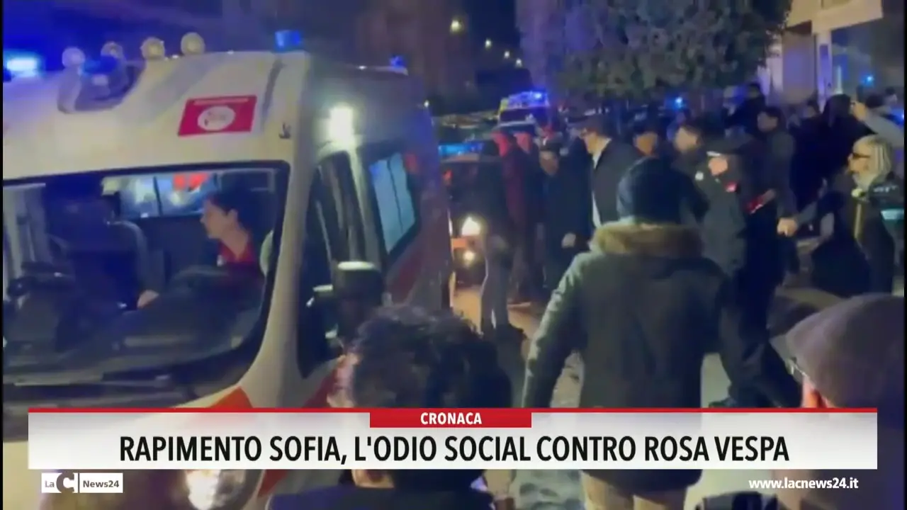 Rapimento di Sofia, l'odio social contro Rosa Vespa