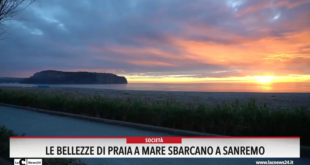 Le bellezze di Praia a Mare sbarcano a Sanremo