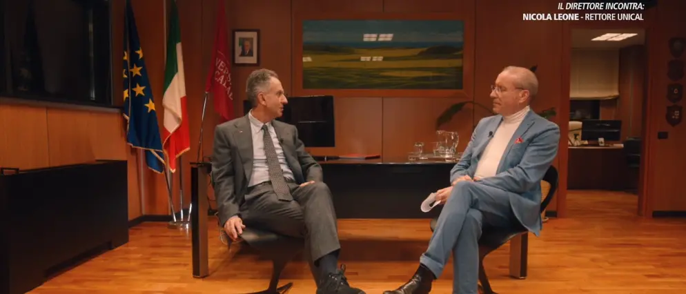 Il “calabrese del 2024” Nicola Leone celebra i successi dell’Unical: «La nostra forza è la vicinanza al territorio»