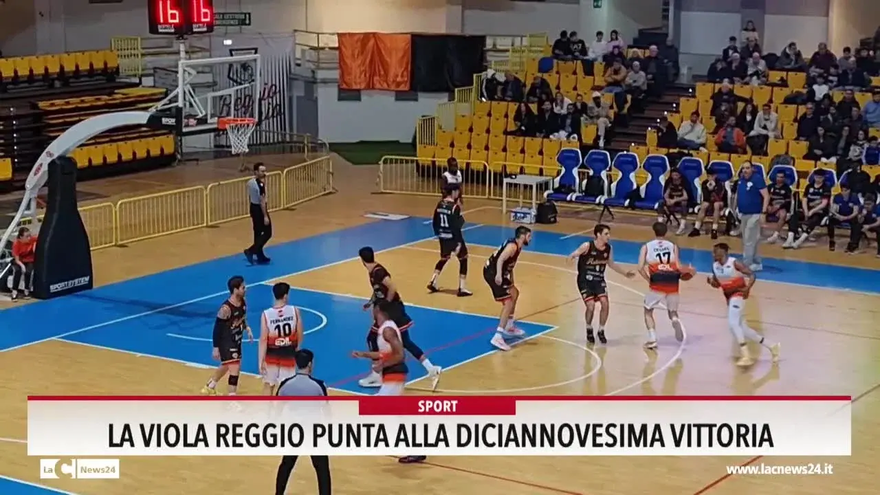 La Viola Reggio punta alla diciannovesima vittoria