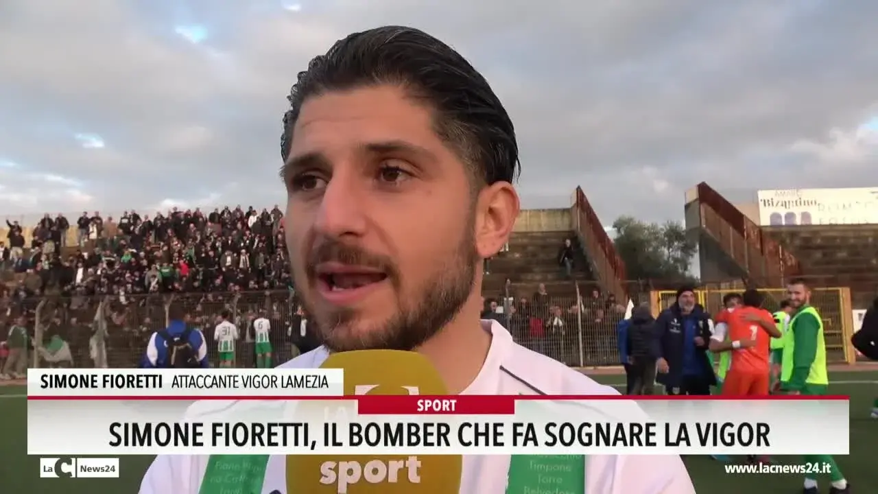 Simone Fioretti, il bomber che fa sognare la Vigor